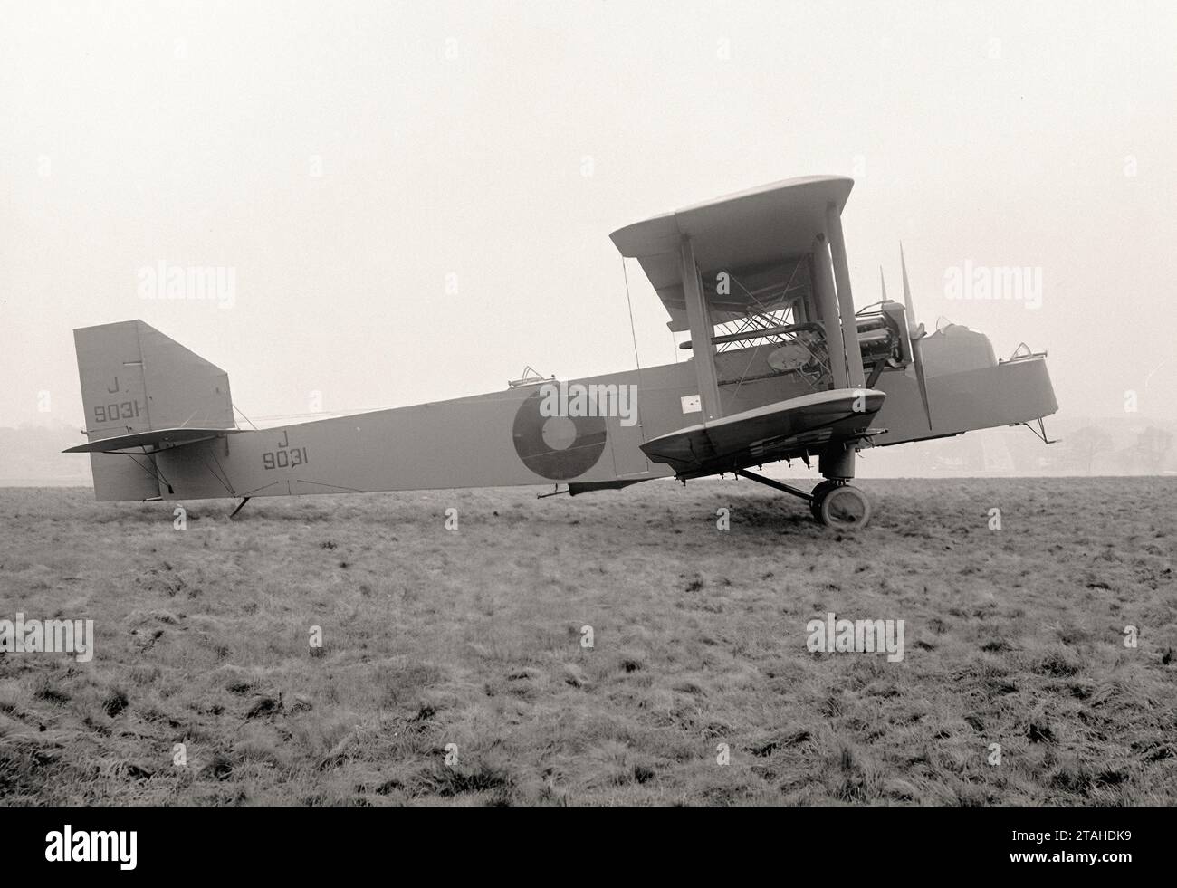 Airplane Handley Page HP.33 Hinaidi Stock Photo Alamy