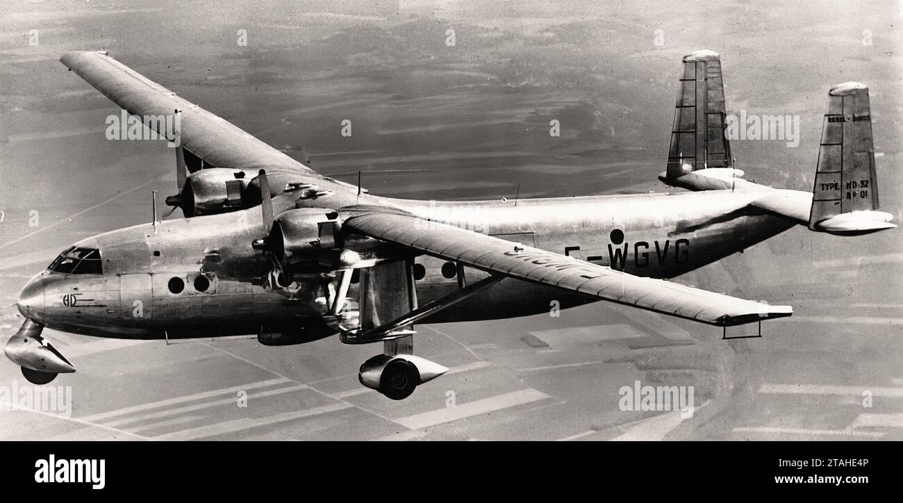 Airplane - Hurel-Dubois HD 31 Stock Photo - Alamy