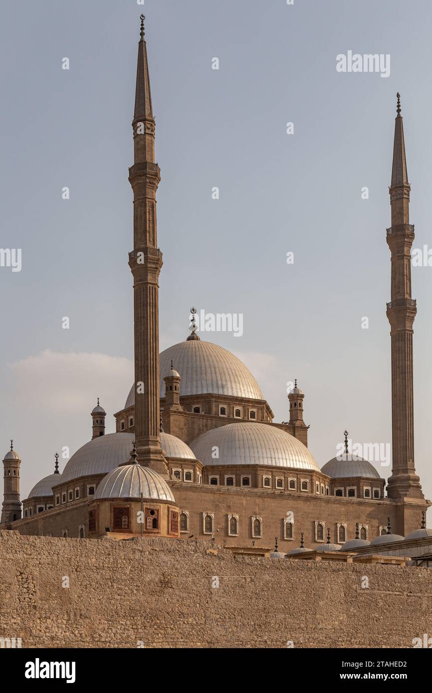 Muhammad Ali mosque in Cairo, Egypt Stock Photo