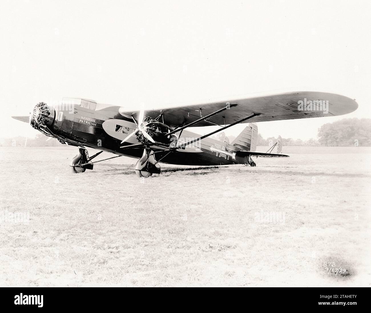 Airplane Loening Keystone Patrician 1929 Stock Photo Alamy