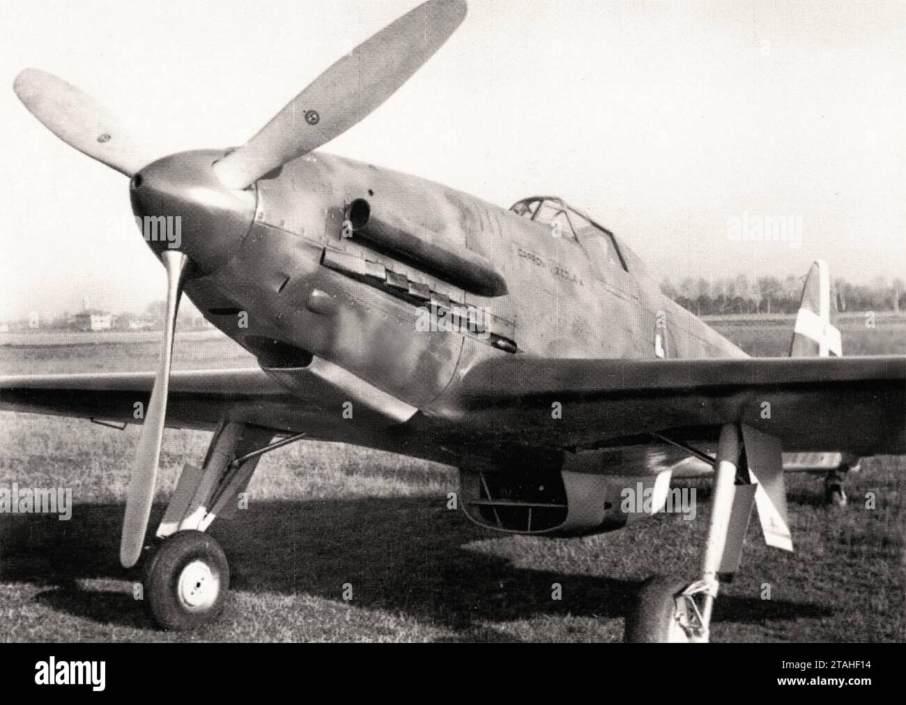 Airplane Macchi M.C.202 Folgore 1b Stock Photo Alamy