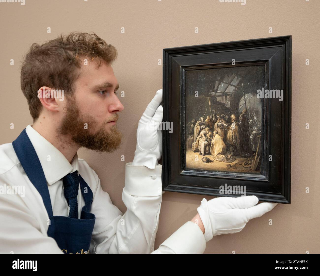 London, UK. 1st Dec, 2023. Sotheby’s Old Masters & 19th Century