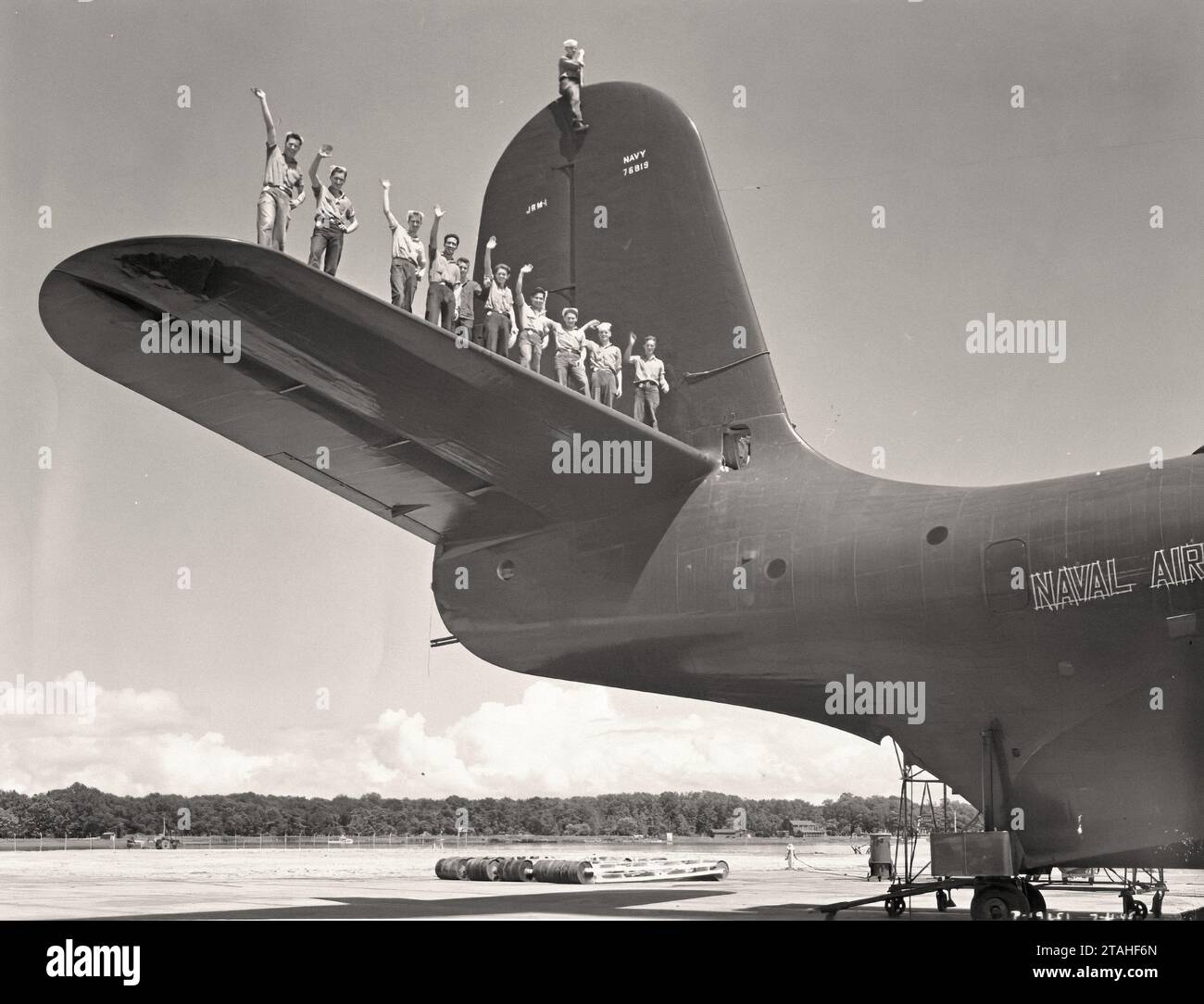Airplane Martin JRM Mars 5 Stock Photo Alamy