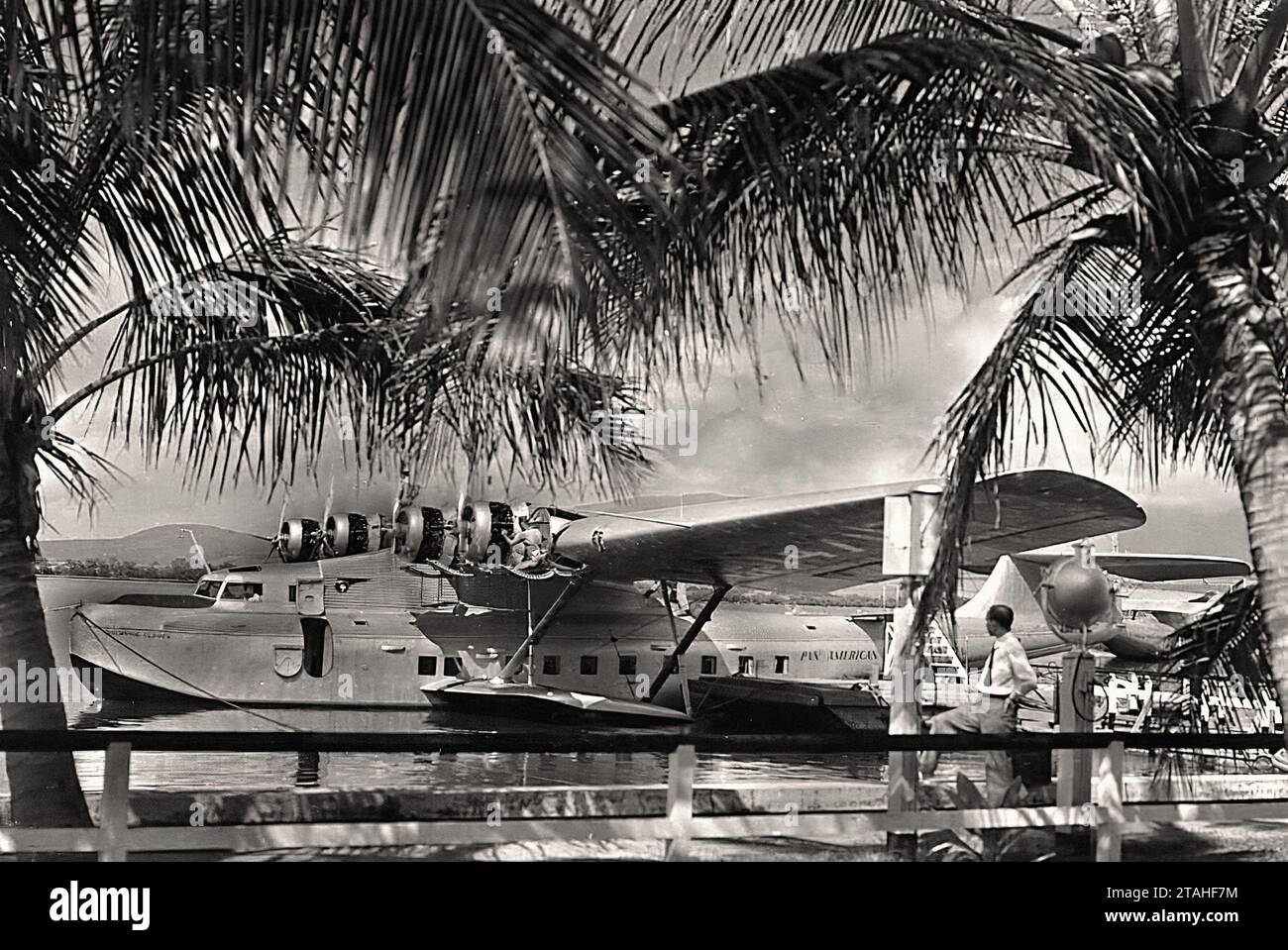 Airplane Martin M130 49 Stock Photo Alamy