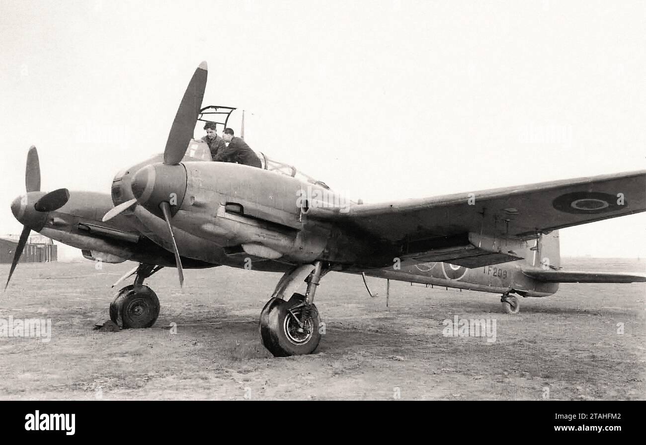 Airplane - Messerschmitt Me 410A-3 Stock Photo - Alamy