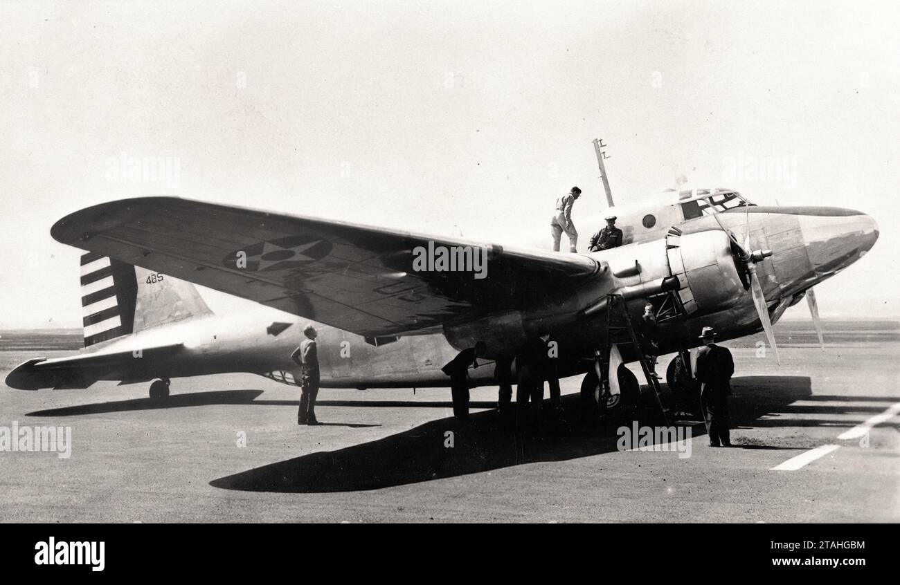 Airplane - North American XB-21 Stock Photo - Alamy