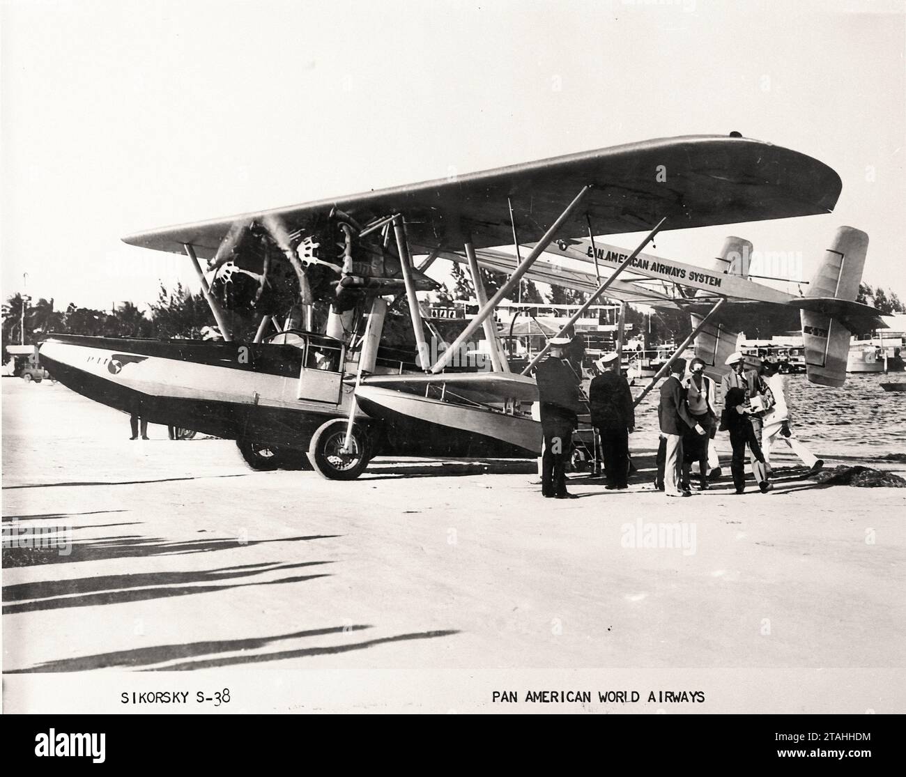 Airplane - Sikorsky S-38 PAA 1928 Stock Photo