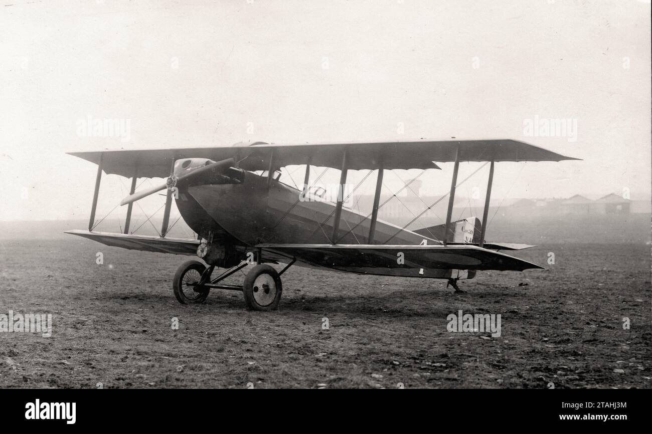 Airplane - Caudron 59 Stock Photo - Alamy