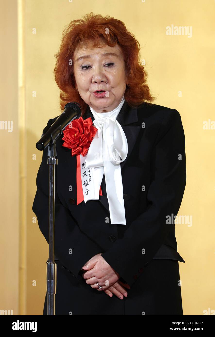 Masako Nozawa, Japanese narrator, wins the Kikuchi Kan Prize in Tokyo