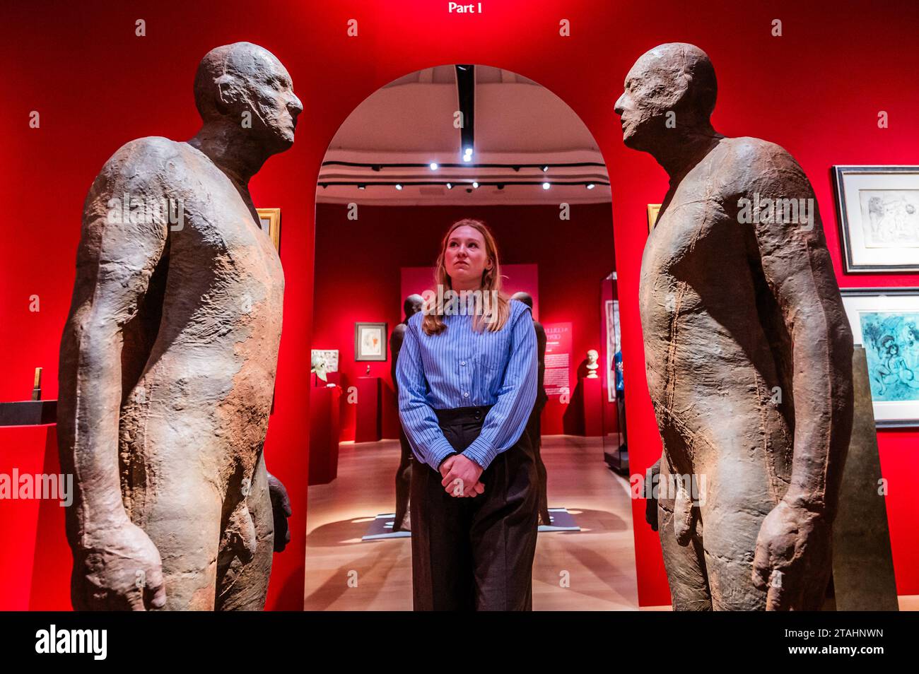 London, UK. 1st Dec, 2023. ANTONY GORMLEY, REFLECTION II, Estimate £400,000600,000 A preview