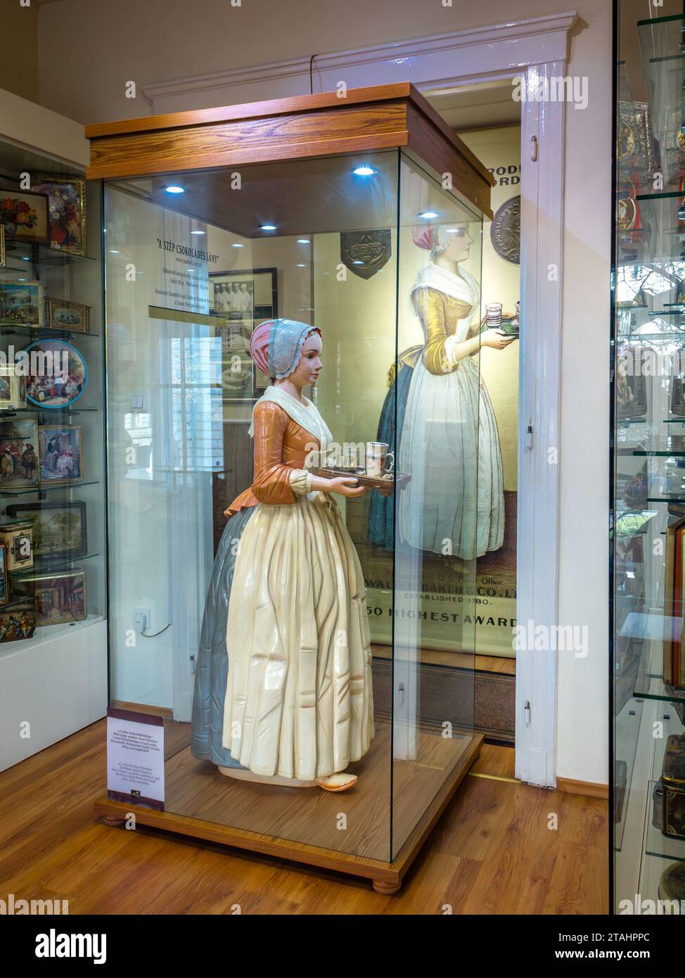 BUDAPEST, HUNGARY 2 NOVEMBER, 2022 Szamos Chocolate Museum in