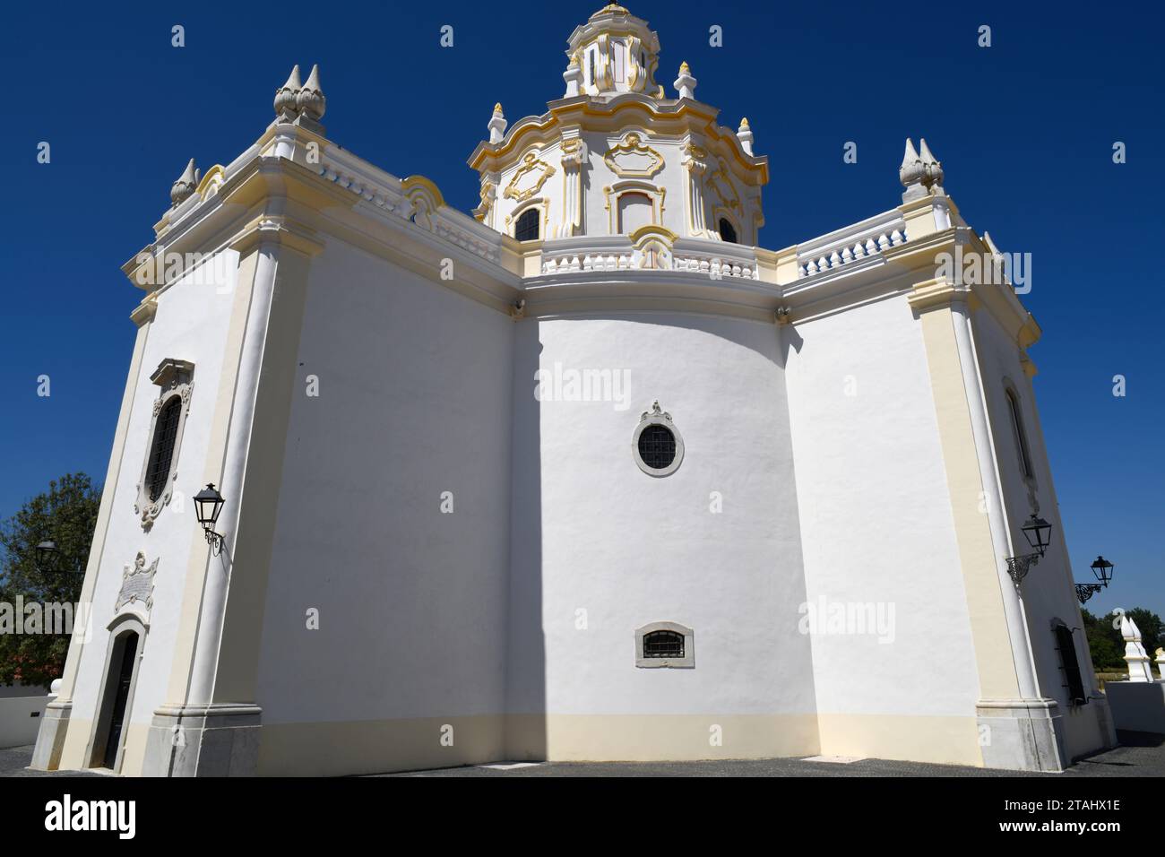 Viana do Alentejo, Nosa Senhora dos Aires (baroque 18-19th century). Evora, Alentejo, Portugal. Stock Photo