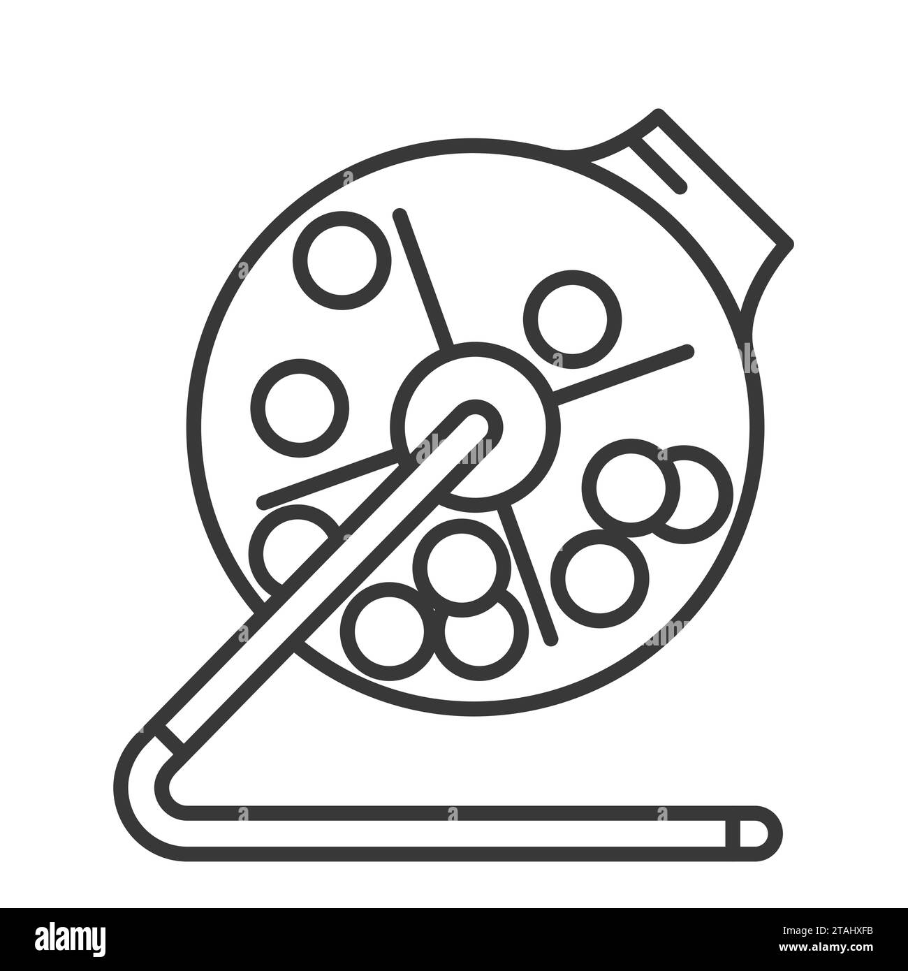 Bingo game cage Stock Vector Images Alamy