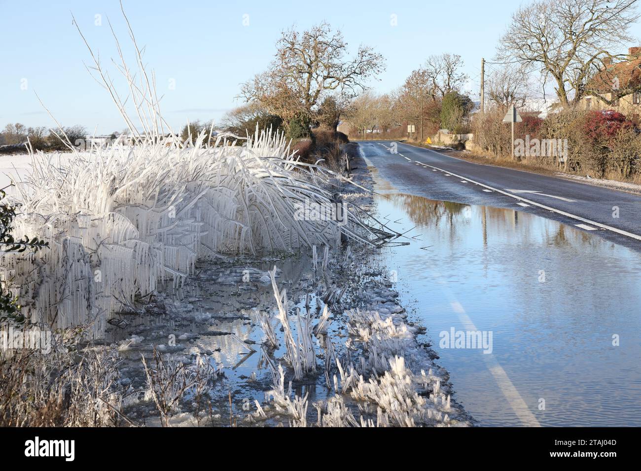 A68 Road, Auckland, County Durham, UK. 1st December 2023. UK