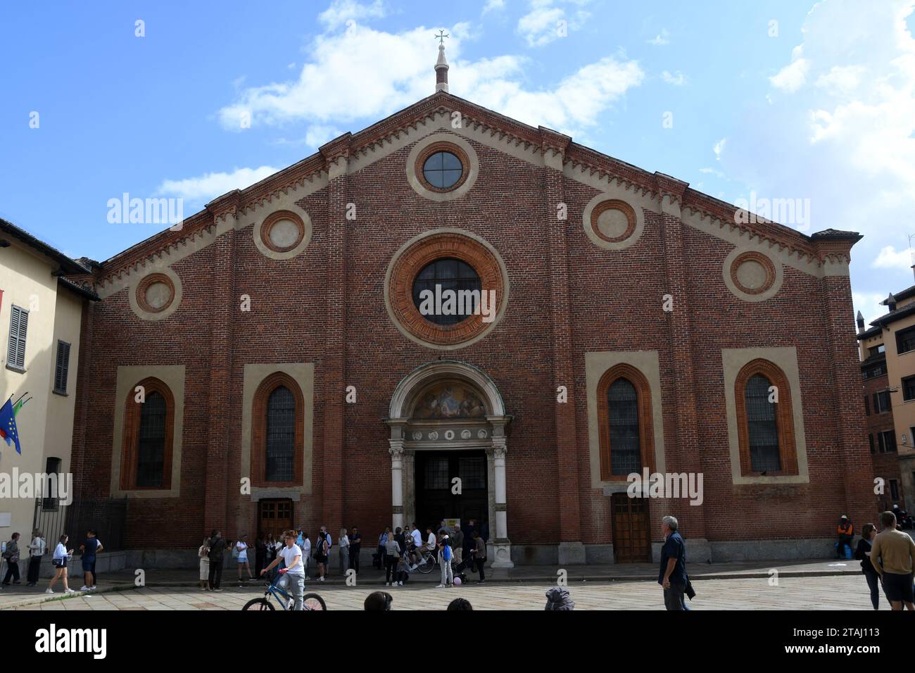 Milano Italy - Santa Maria delle Grazie Stock Photo