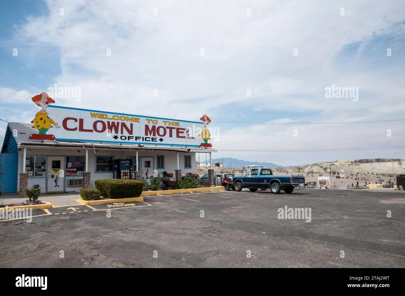Blue clown car hires stock photography and images Alamy