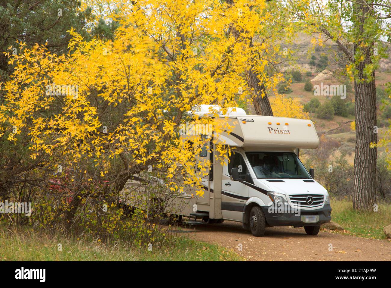 Motorhome, Theodore Roosevelt National ParkSouth Unit, North Dakota