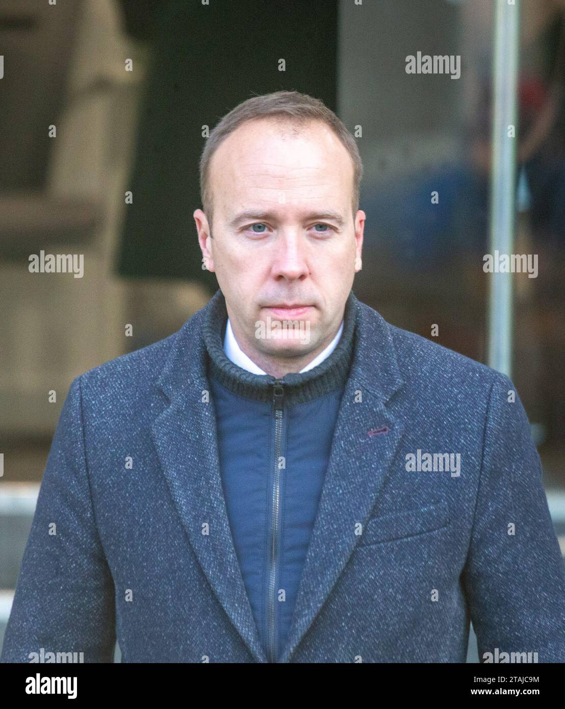 London, England, UK. 1st Dec, 2023. Former Health Secretary MATT ...