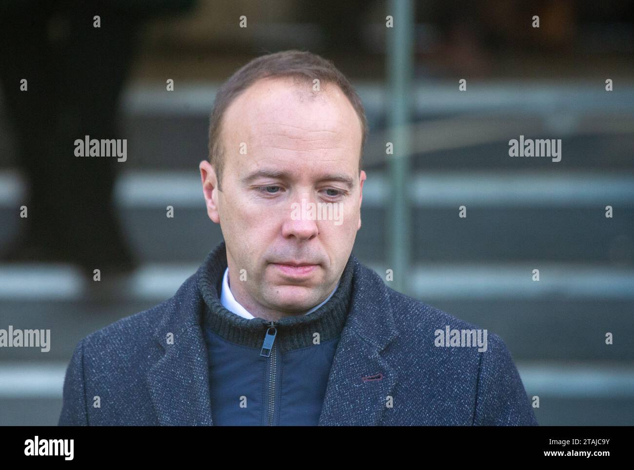 London, England, UK. 1st Dec, 2023. Former Health Secretary MATT ...