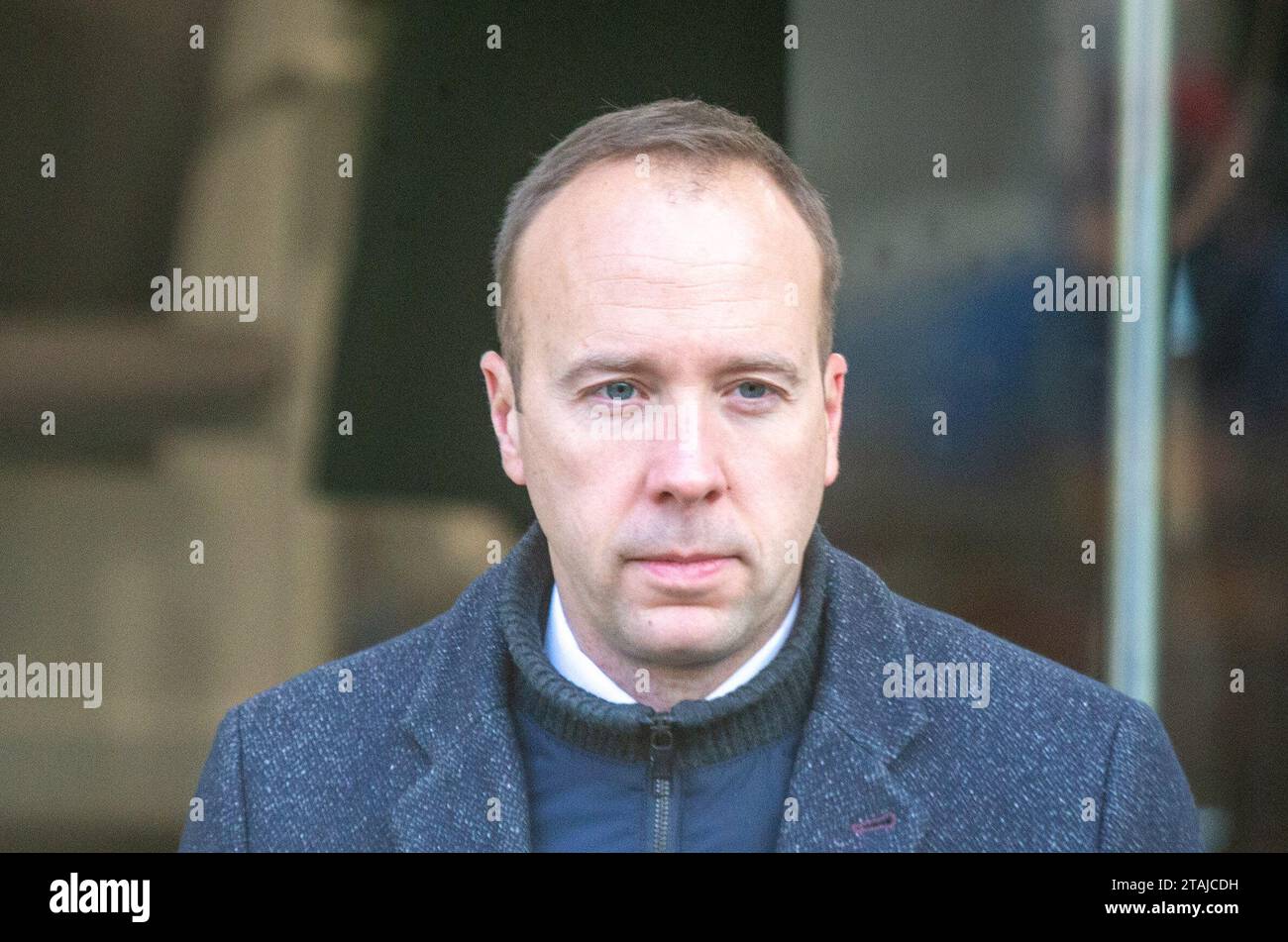 London, England, UK. 1st Dec, 2023. Former Health Secretary MATT ...