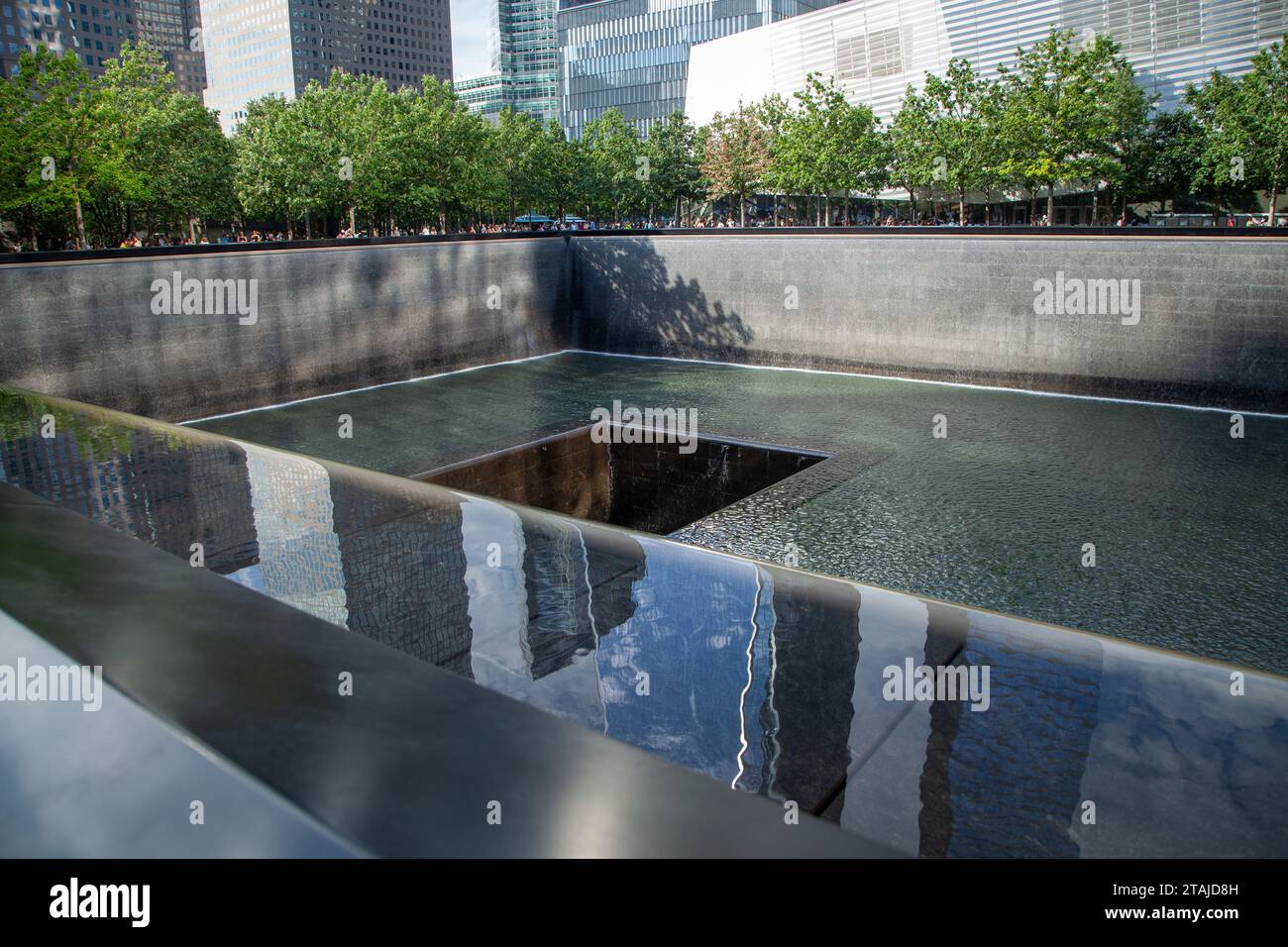 World Trade Center 911 memorial Stock Photo