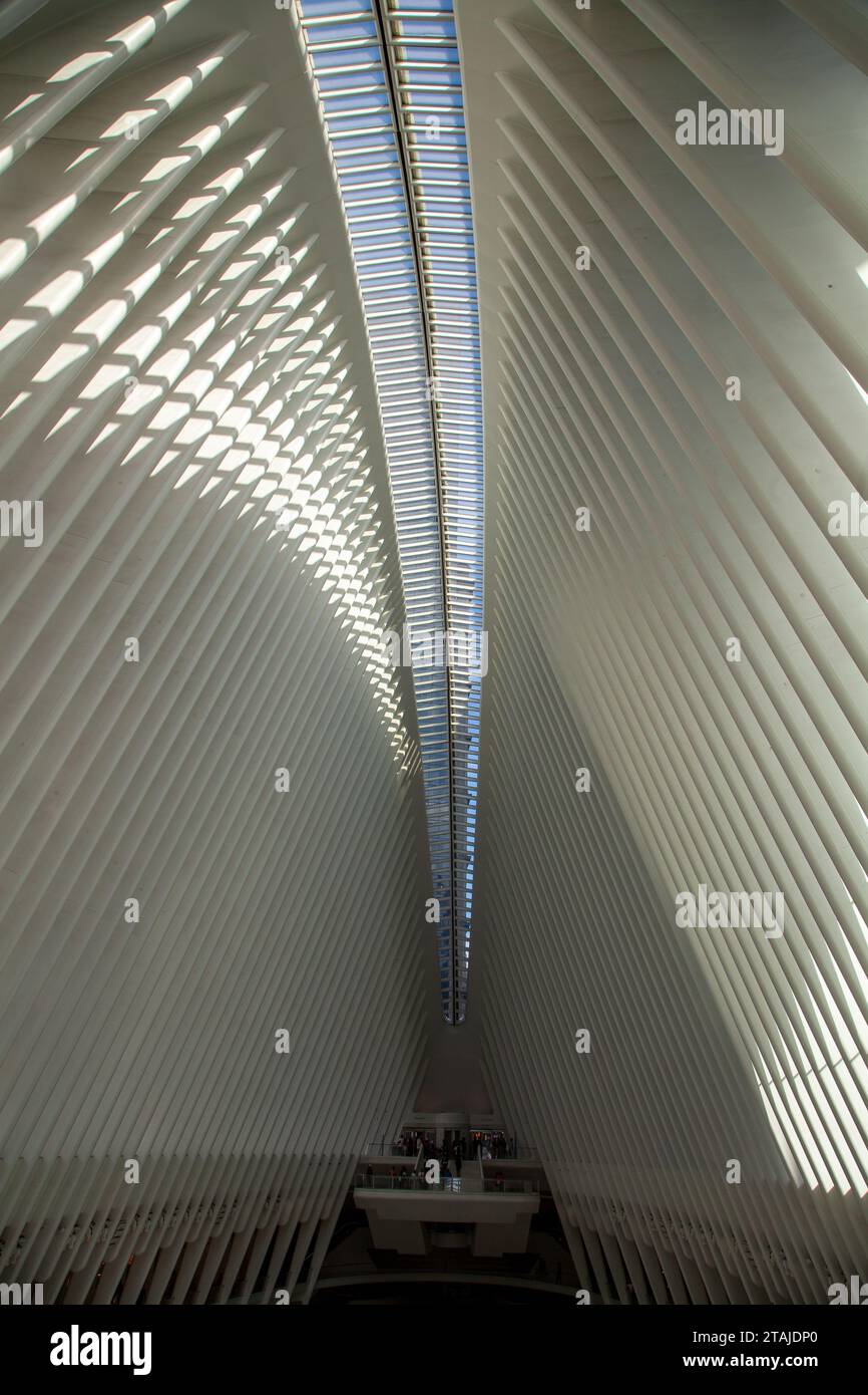 The Oculus, Westfield World Trade Center. Stock Photo