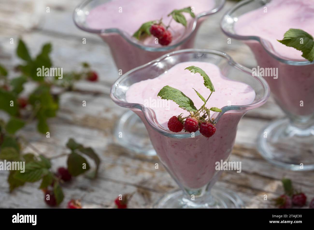 Himbeer-Softeis, Eis, Himbeereis, Soft-Eis, Sofeis, Eis selbermachen ...