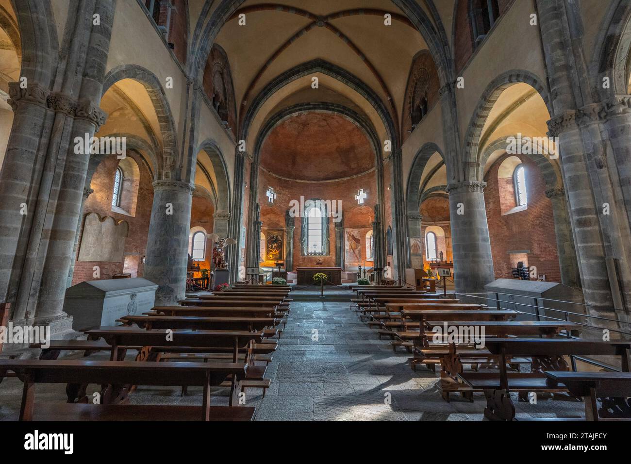 Interiors of the Basilica of Superga (Piedmont, Italy) Stock Photo