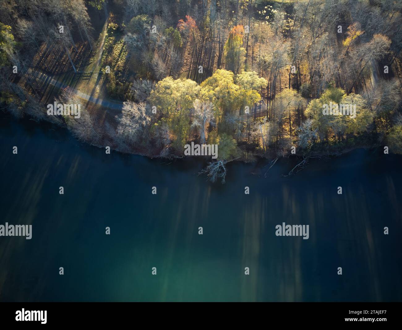 Aerial view long curved hi-res stock photography and images - Alamy
