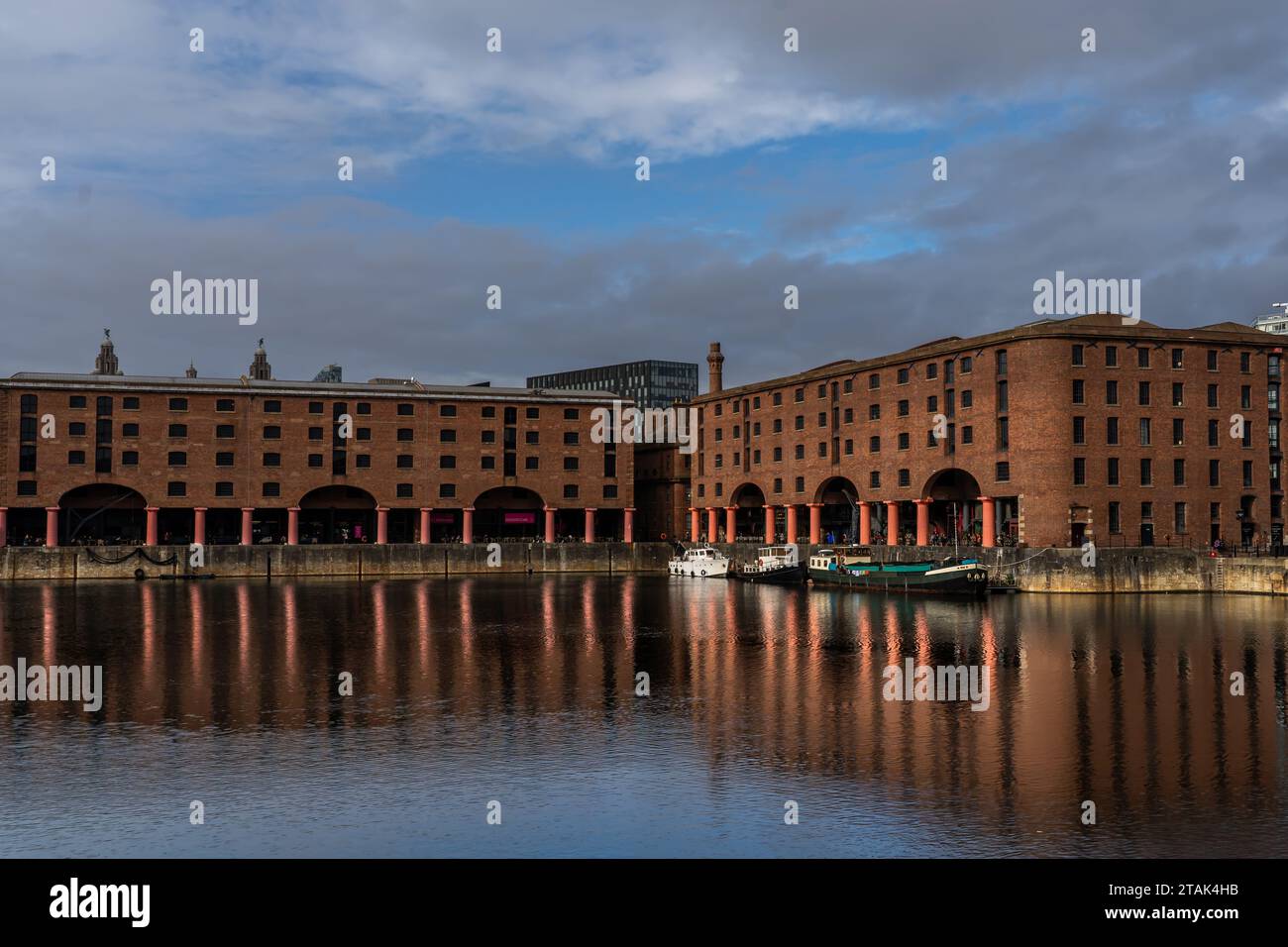 Royal Albert Dock in Liverpool Stock Photo