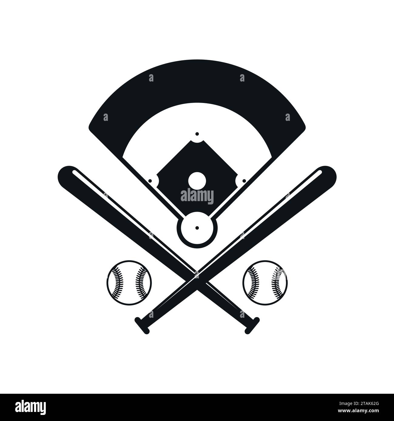Black And White Baseball Diamond black-and-white-baseball-diamond