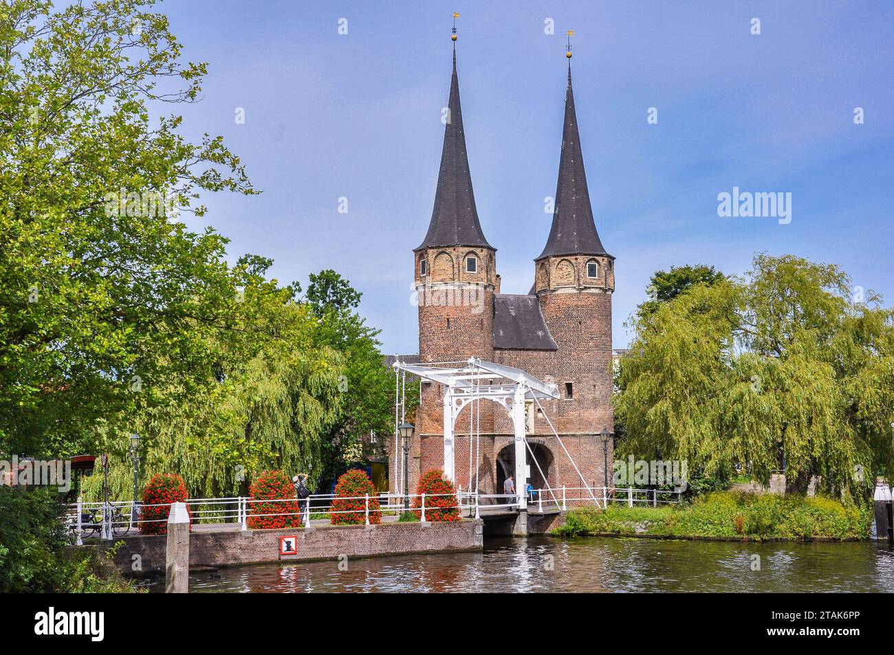 Urban view of the beautiful city of Delft, Netherlands, Europe Stock ...