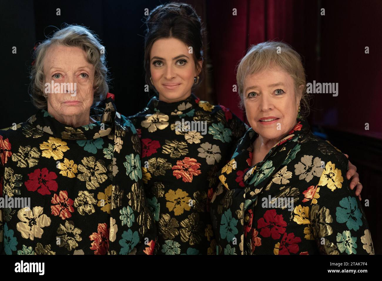 The Miracle Club film Maggie Smith, Kathy Bates & Agnes O'Casey Stock