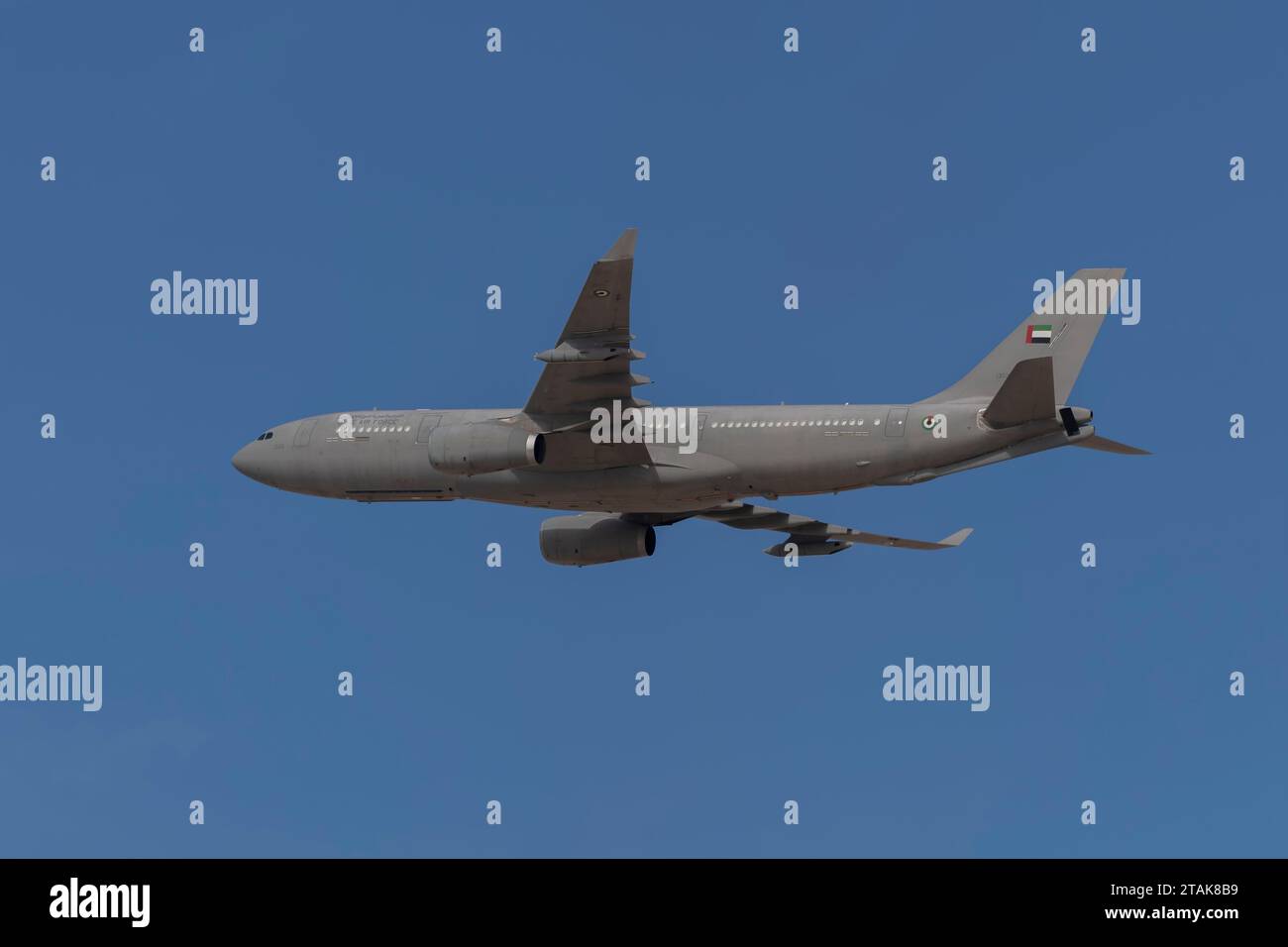 Airbus A330 MRTT at Dubai Air Show 2023 in Dubai, UAE Stock Photo