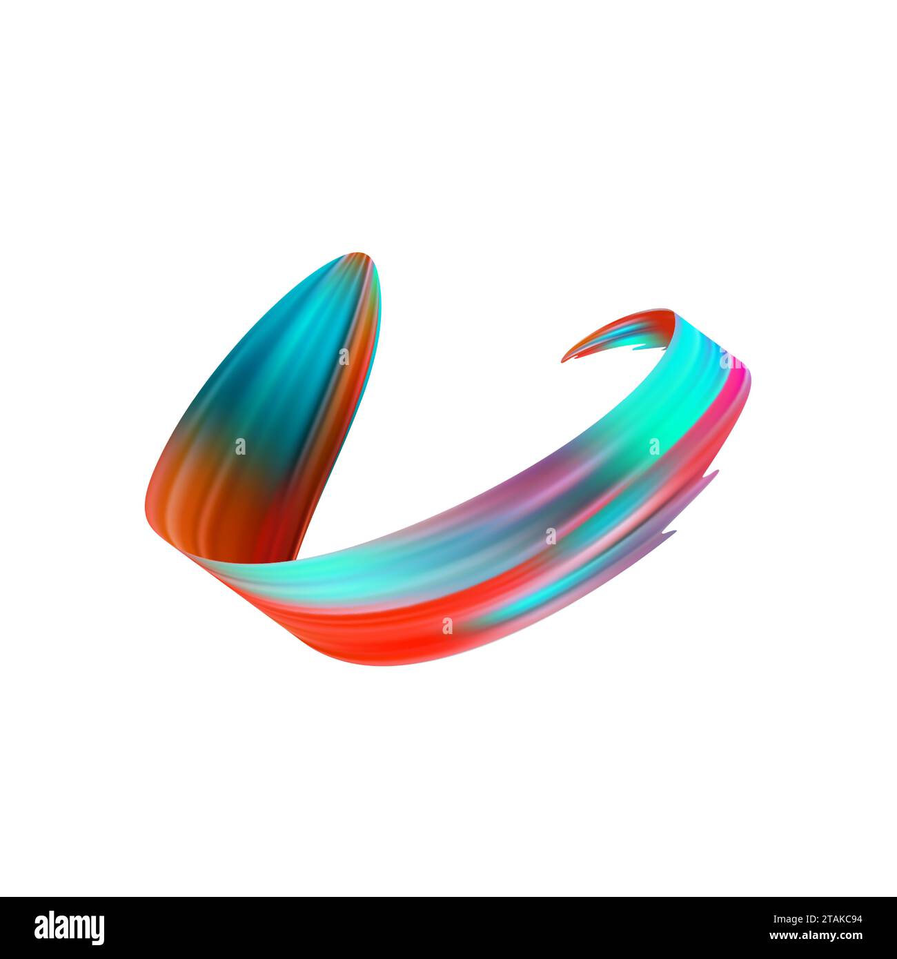 Vector Brush Gradient 3d Brushstroke gradient texture brush Stock Vector Image & Art - Alamy
