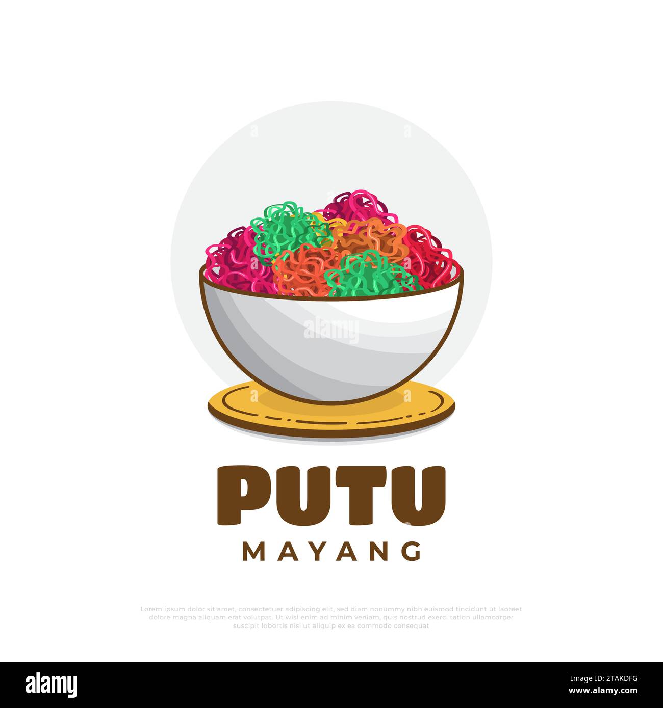 Putu Mayang Indonesian Traditional Food Or Snack Stock Vector Image putu-mayang-indonesian-traditional-food-or-snack-stock-vector-image