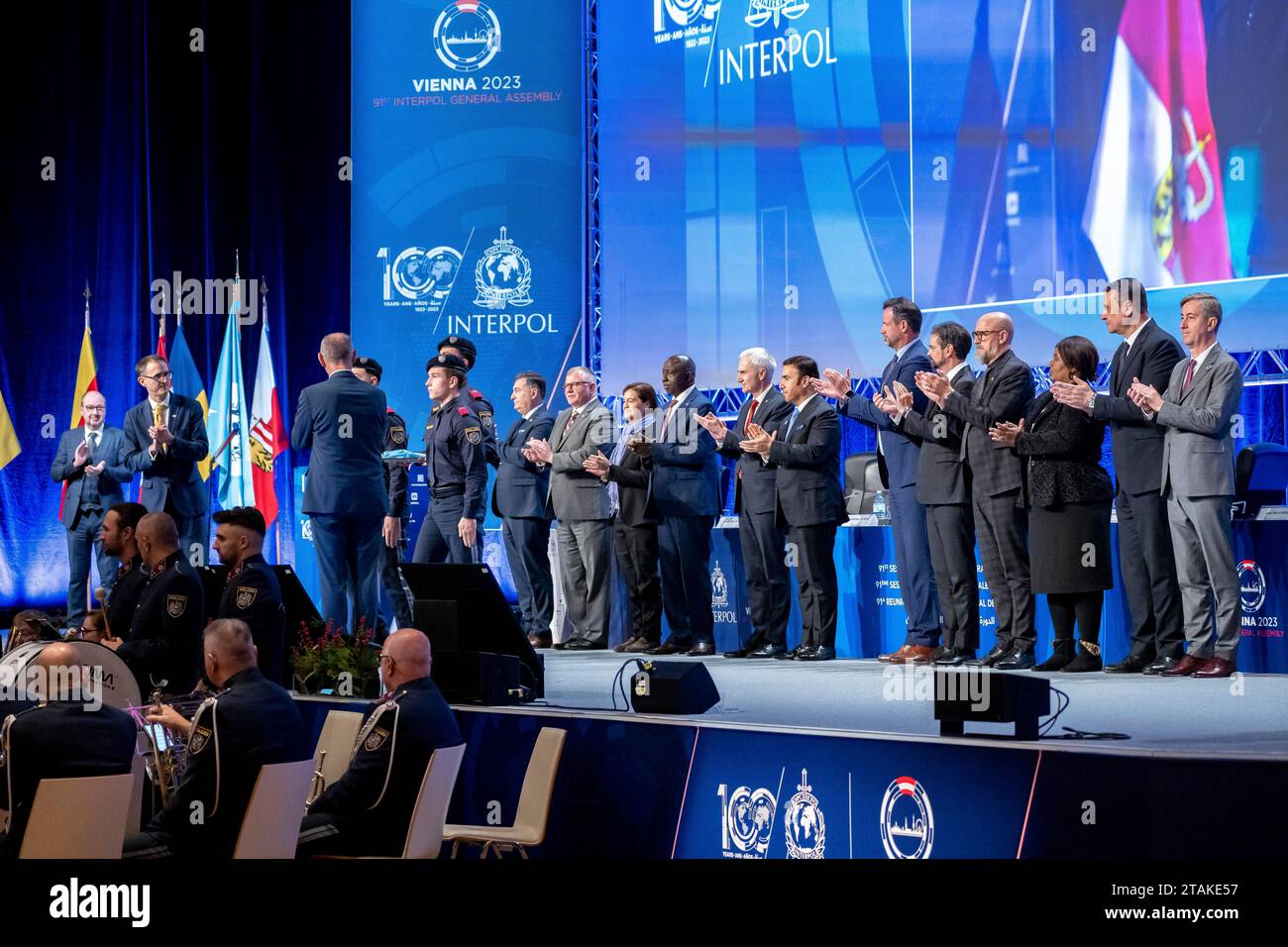 Vienna, Vienna, Austria. 1st Dec, 2023. Closing Ceremony of the 91st