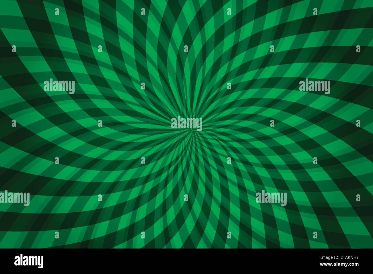 Green Comics rays background with halftones. Vector summer backdrop ...