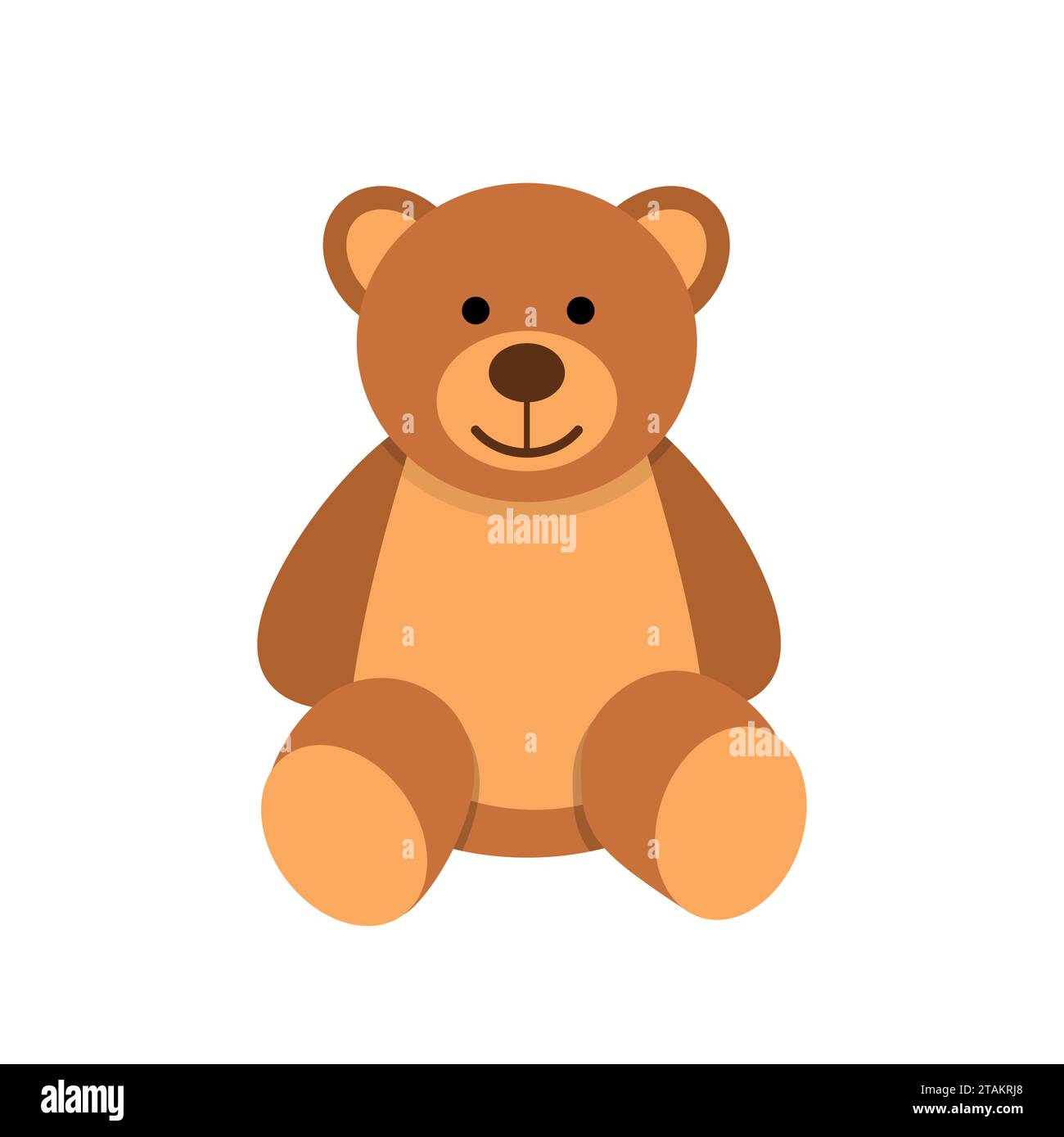 Child with teddy bear Stock Vector Images - Alamy
