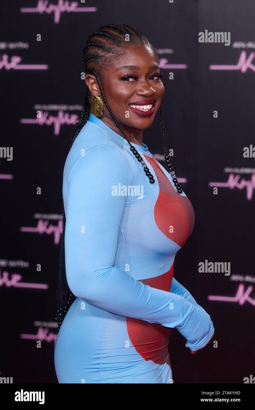 London, UK . 1 December, 2023 . Clara Amfo pictured at the An Audience ...