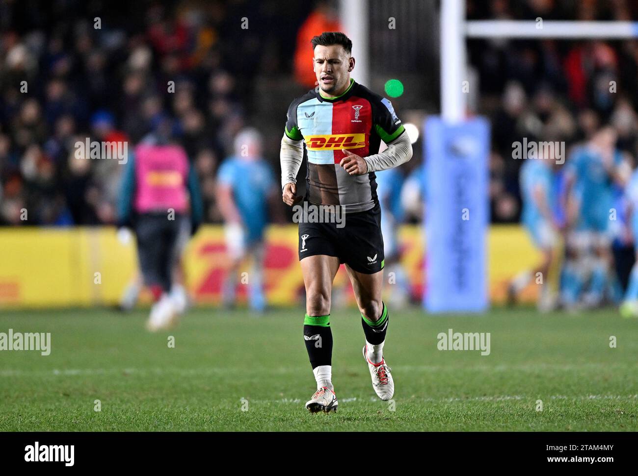 Twickenham, United Kingdom. 01st Dec, 2023. Premiership Rugby. Harlequins V Sale Sharks. The