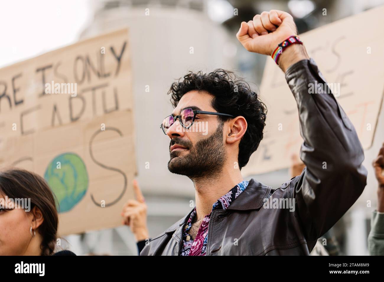 Group people protesting environment hi-res stock photography and images ...