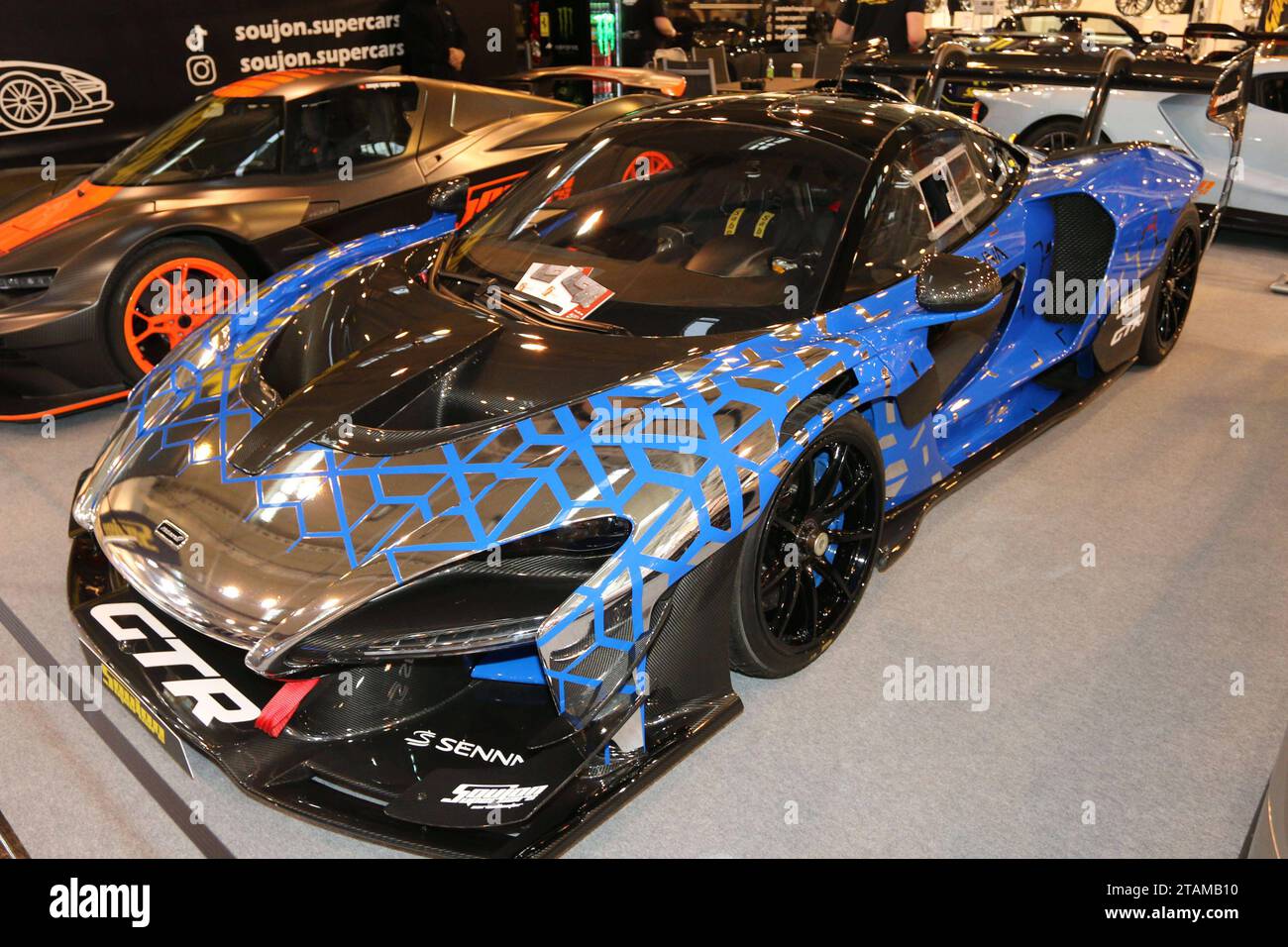 McLaren Senna GTR, 55. Essen Motor Show 2023 02.10.12.2023, Pressetag