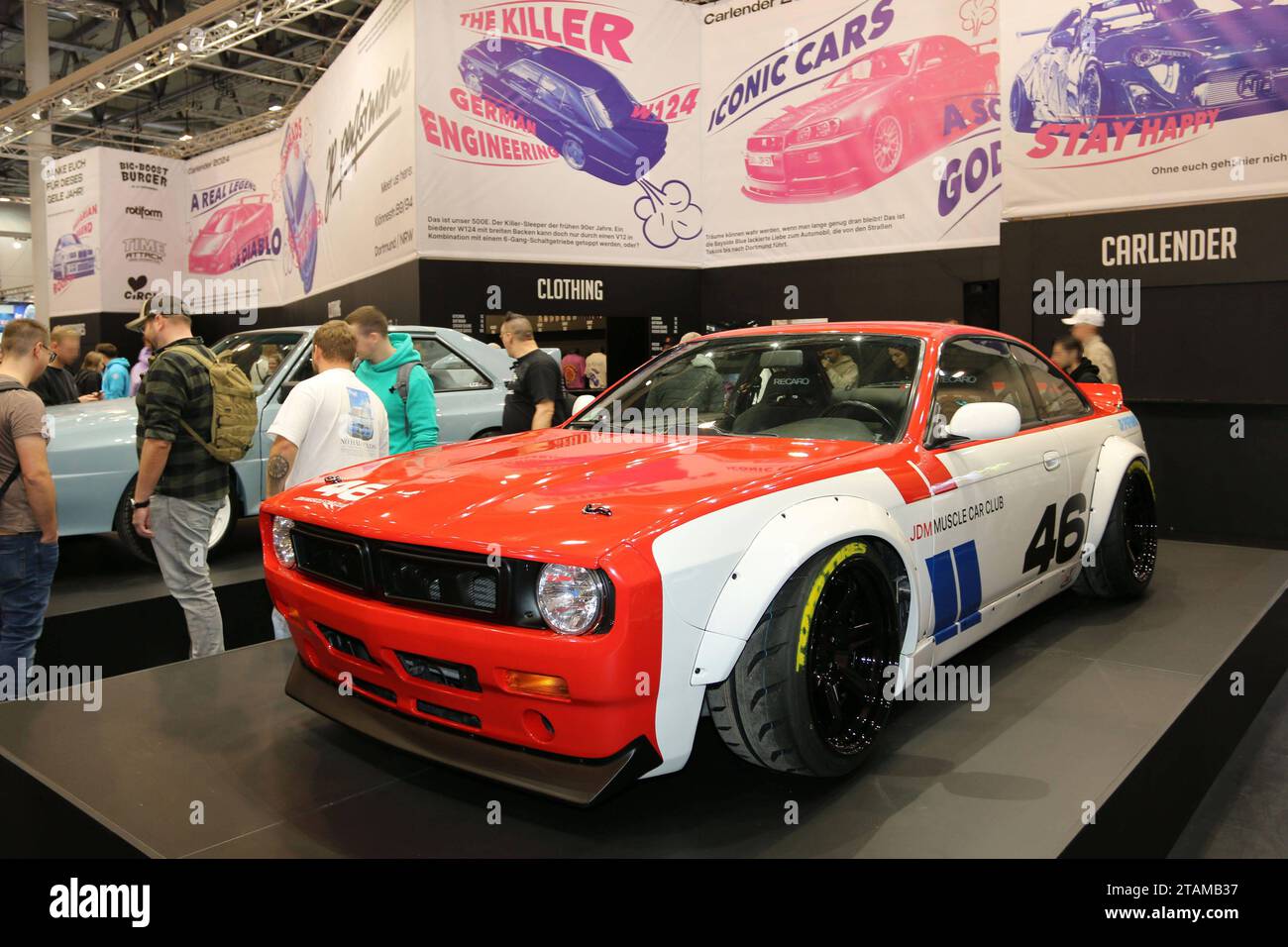 Nissan 200SX JDM JP Performance, 55. Essen Motor Show 2023 02.-10.12.2023, Pressetag 01.12.2023, Auto, Automobilmesse, Ausstellung für sportliche Autos Tuning Motorsport und Oldtimer, Messe Essen, Essen D. *** Nissan 200SX JDM JP Performance, 55 Essen Motor Show 2023 02 10 12 2023, Press day 01 12 2023, Auto, Automobilmesse, Ausstellung für sportliche Autos Tuning Motorsport und Oldtimer, Messe Essen, Essen D Credit: Imago/Alamy Live News Stock Photo