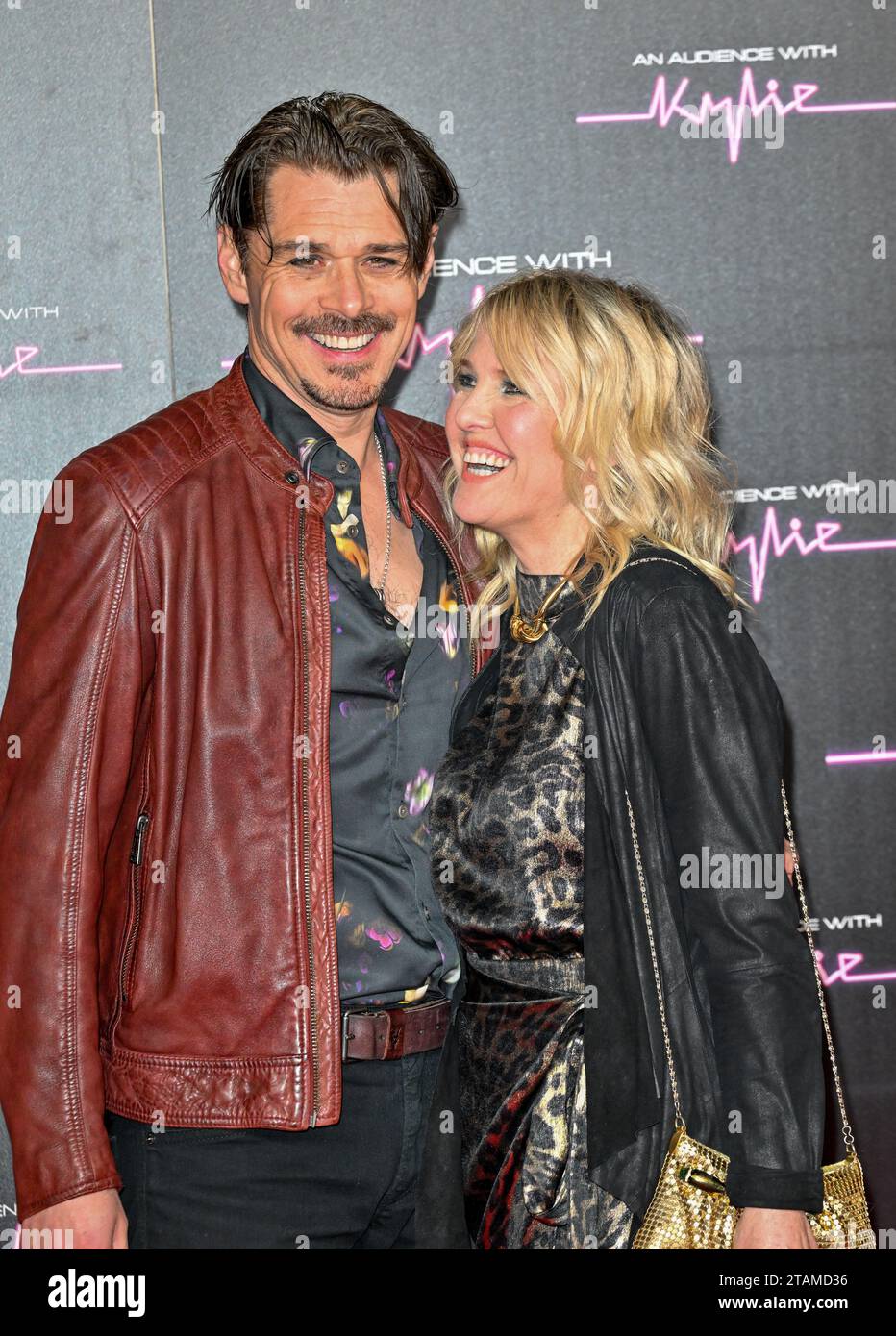 London, UK. 01st Dec, 2023. (LR) Kenny Doughty and Ashley Jensen