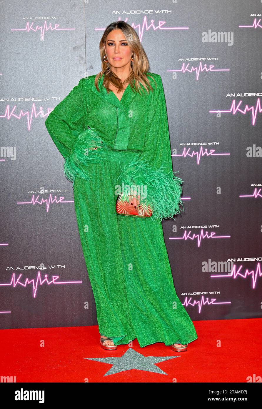 London, UK. 01st Dec, 2023. Rachel Stevens arrives for 'An Audience