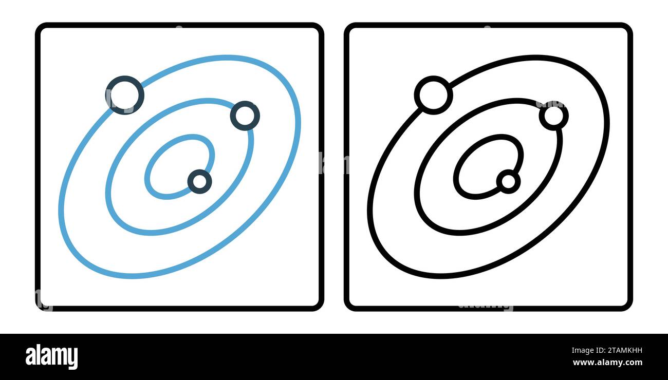 Galaxy icon simple element Stock Vector Images - Alamy