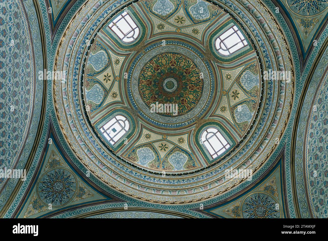 Istanbul, Turkey - January 2023 Interiors and exhibits in Topkapi ...