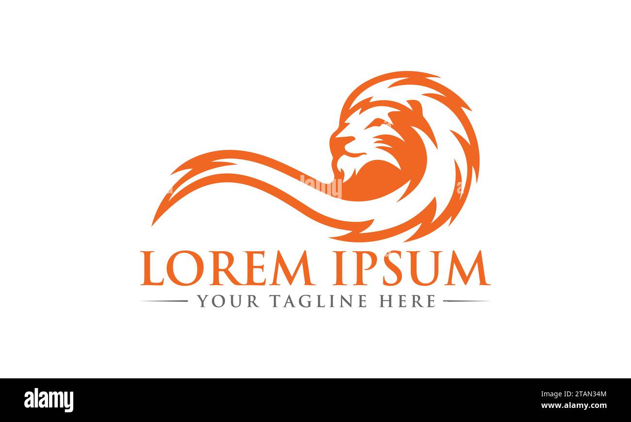 Tiger Logo Design Unique and Modern Logo Design Stock Vector