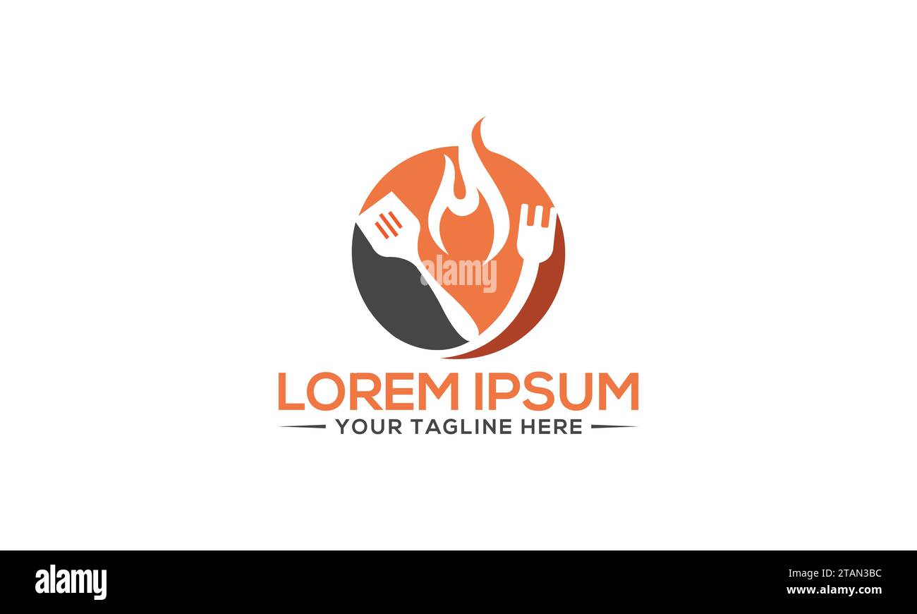 Restaurant Logo Design Unique ad Creative Logo Design Stock Vector